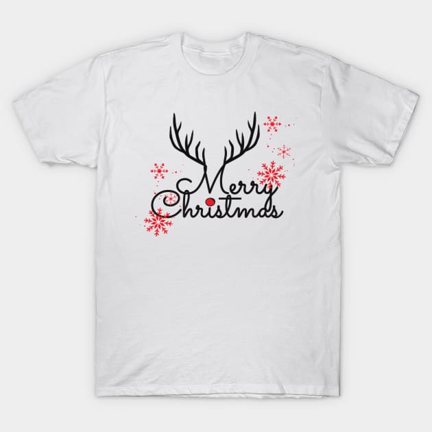 merry christmas noel new year T-Shirt by vellouz55